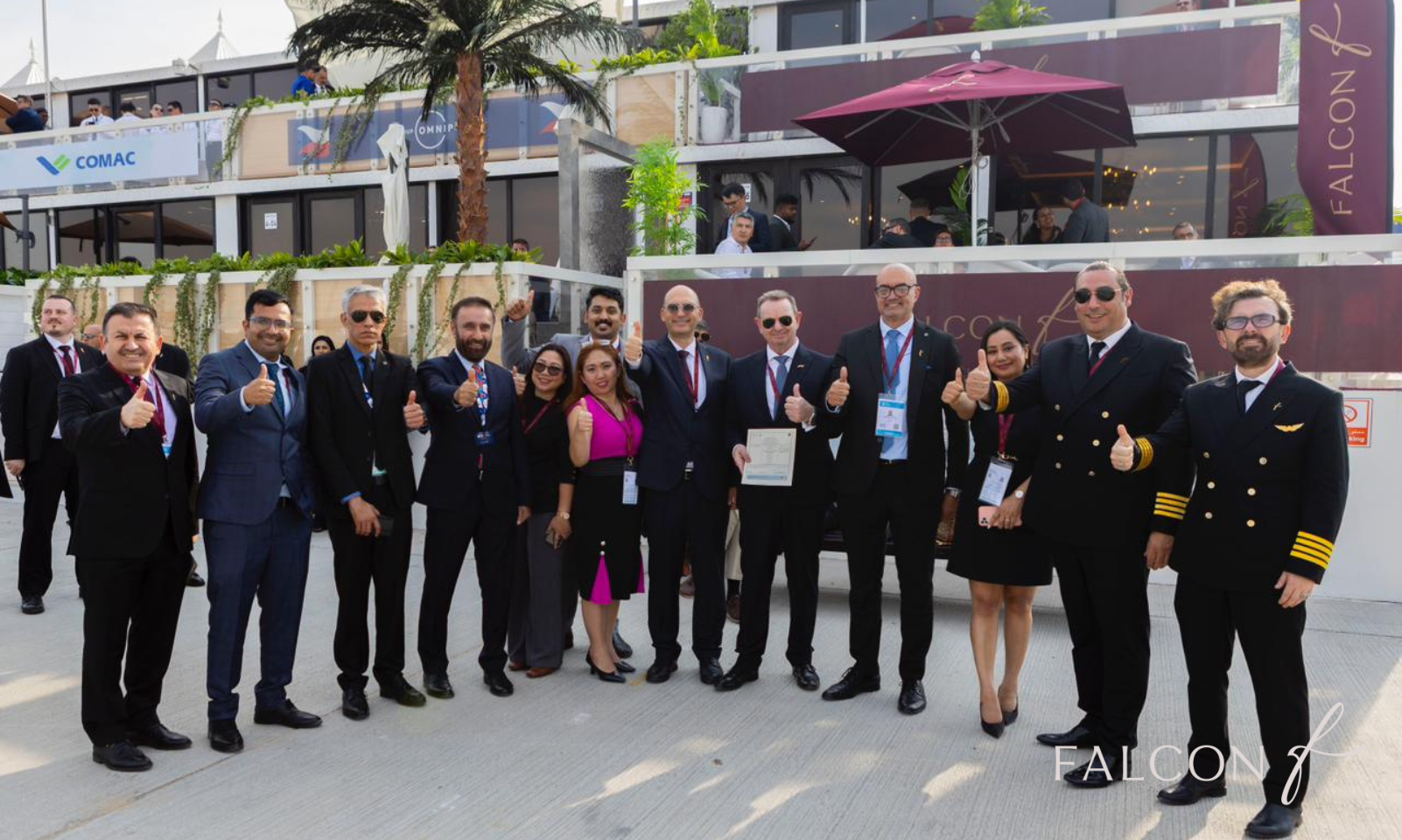 Alex Jet Receives UAE Air Operator Certificate Enabling Falcon Luxe to Operate Private Jets under A6 Regulation.